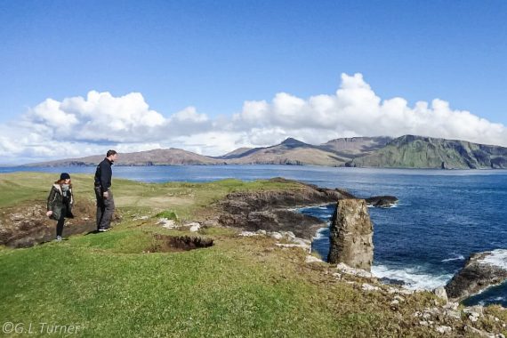 Guests exploring the Hebrides